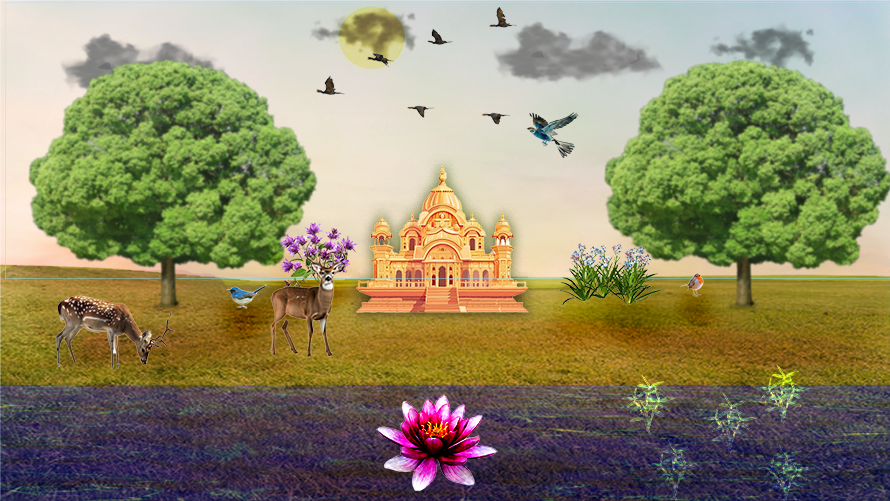Temple Scene